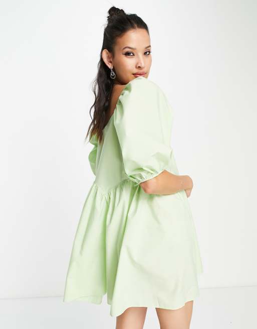 asos cotton smock dress