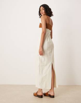 a line satin dress wedding Fashion A Line V Neck Satin Wedding Dresses with Slit Custom Color