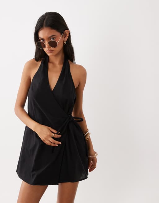 denim chambray dress Leyton Mini AU 8 / US NO RETURNS OR EXCHANGES ON SALE ITEMS:FINAL SALE Shop By Need/Multiple Sclerosis Clothing/Women's Multiple Sclerosis Clothing Eileen Fisher Womens Drawstring
