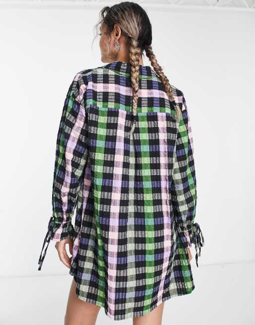 Asos cheap plaid dress