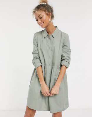 khaki smock