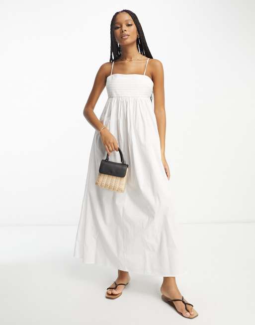 Asos white hot sale cotton dress