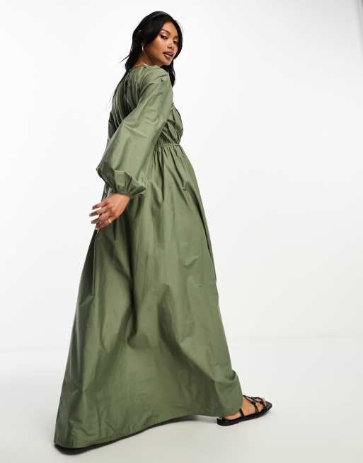 Long dress maxi cotton sale