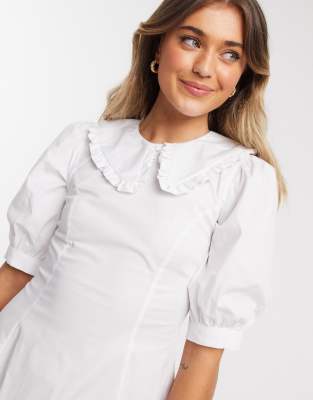 asos peter pan collar