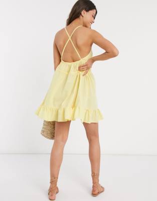 cross back sundress