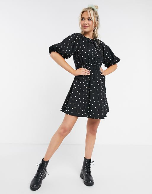Dottie Smock - Linen Spot Dottie Smock - Linen Spot