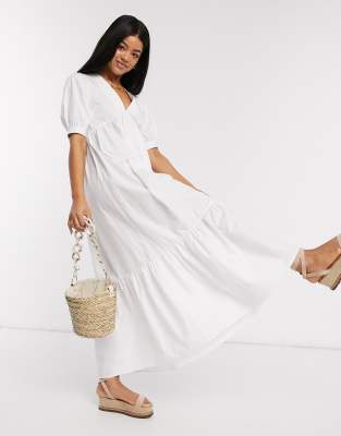 asos white maxi dress