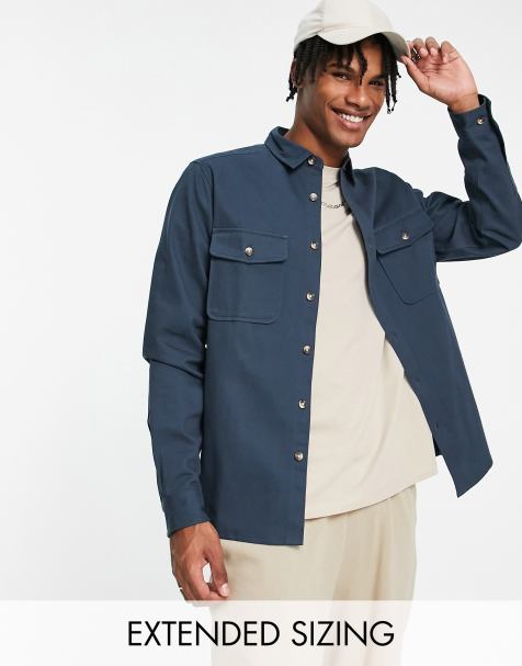 Men s Shackets Plaid Overshirts Shirt Jackets ASOS