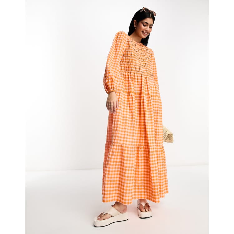 Smock dress sale maxi