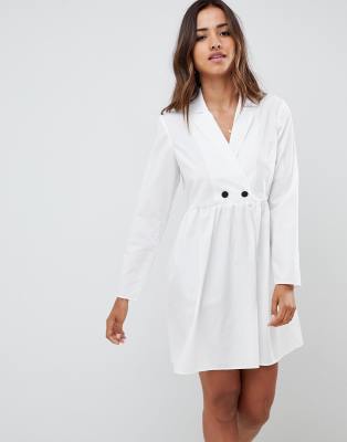 asos cotton smock dress