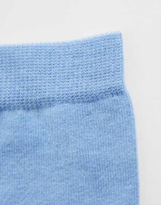 ASOS DESIGN cotton socks in blue and green, 3 of 3