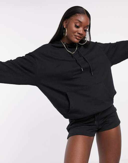 Asos black hoodie new arrivals