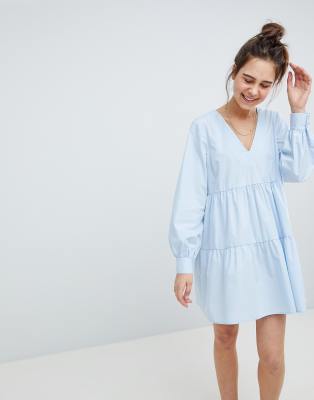 cotton smock dress