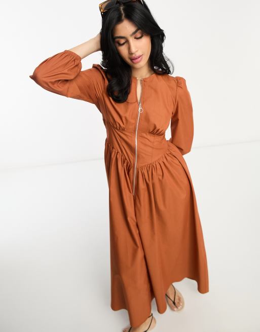 Maxi shop utility dress