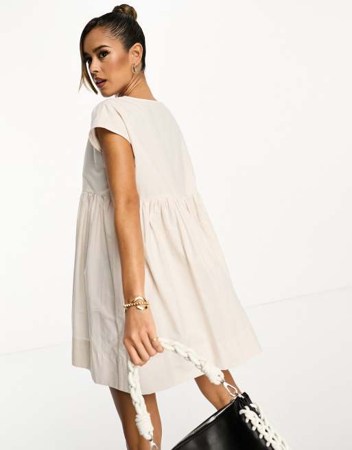 asos cotton smock dress