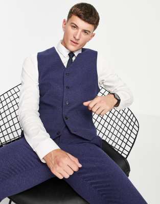 suit with tartan waistcoat