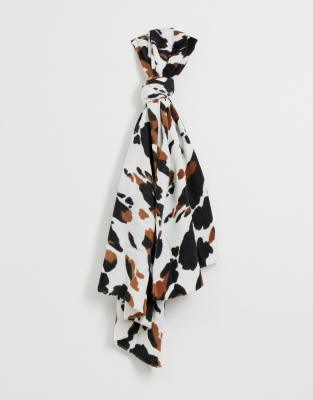 cow print scarf