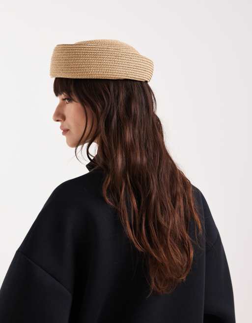 ASOS DESIGN - Cowboyhoed van stro in naturel, 3 van 4