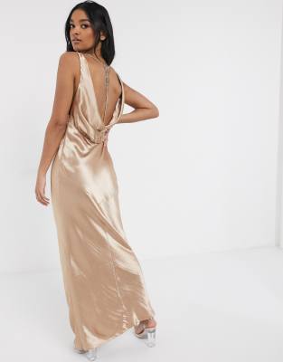 asos silk dress