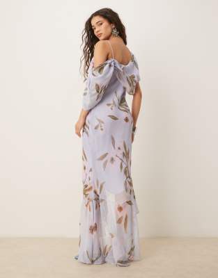 white christmas dresses Draped Asymmetric Cowl-Neck Dress XL / Green / Polyester
