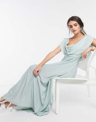 light sage maxi dress