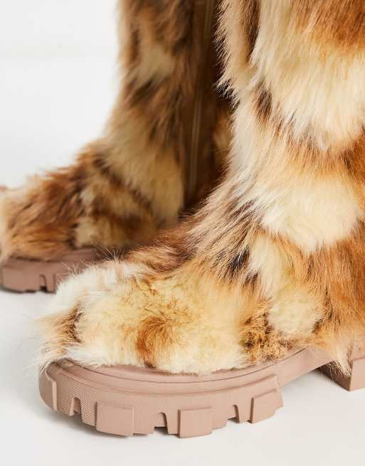 Fur 2024 knee boots