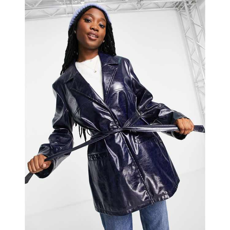 Asos shop vinyl jacket