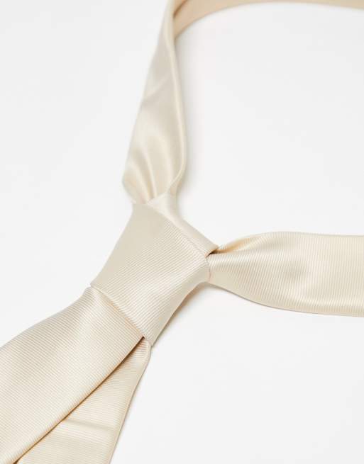 ASOS DESIGN - Cravate classique - Taupe, 4 de 4