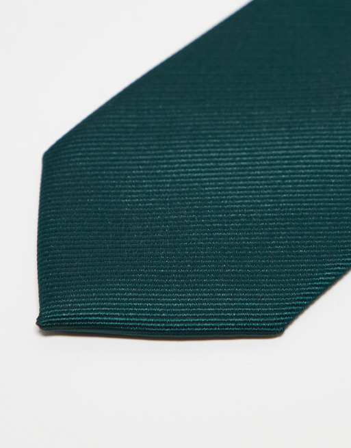 ASOS DESIGN - Cravate - Vert foncé, 3 de 4