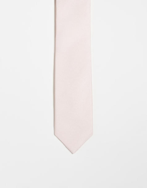 ASOS DESIGN - Cravatta rosa chiaro - view 1