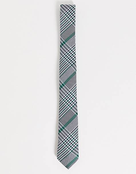 Asos Uomo Accessori Cravatte e accessori Cravatte Cravatta sottile a quadri anni 70 