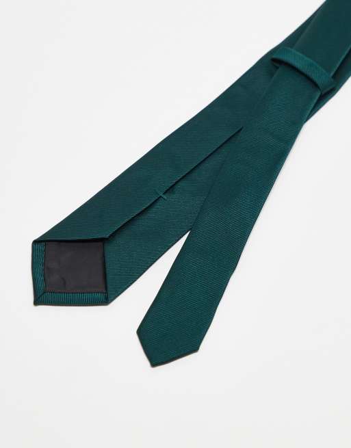 ASOS DESIGN - Cravatta verde scuro, 2 di 4