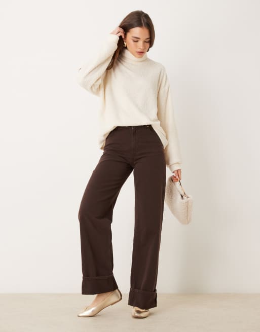 ASOS DESIGN - Cremehvid og blød trøje, 2 af 4