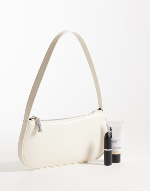 ASOS DESIGN - Cremehvid skuldertaske, 3 af 4