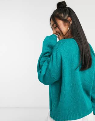 asos green cardigan