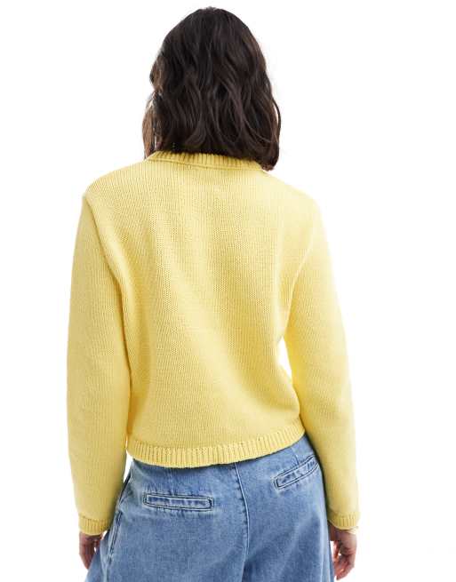 Asos yellow sweater best sale