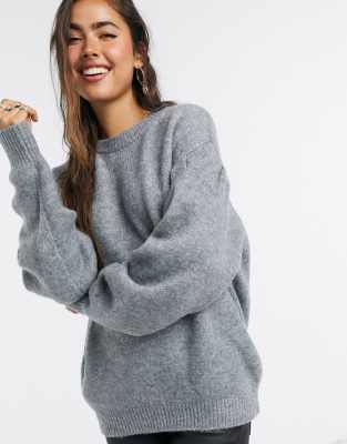 crew neck oversized sweater