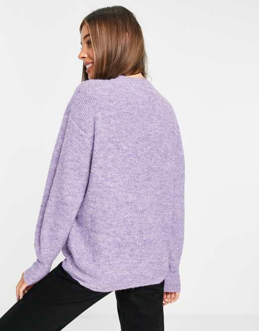 Asos purple outlet jumper