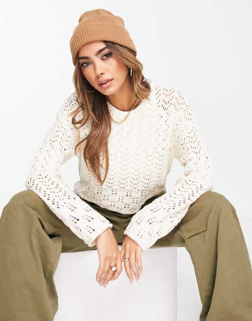 Asos crew shop neck jumper