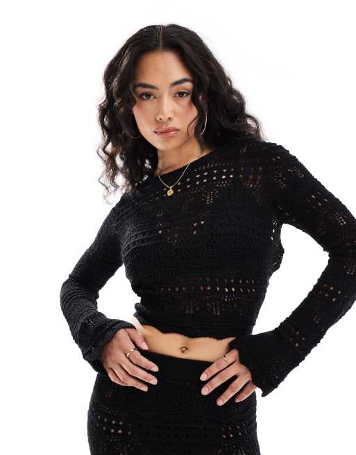 Asos black jumper hotsell