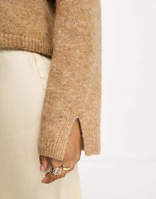 Camel hotsell jumper zara