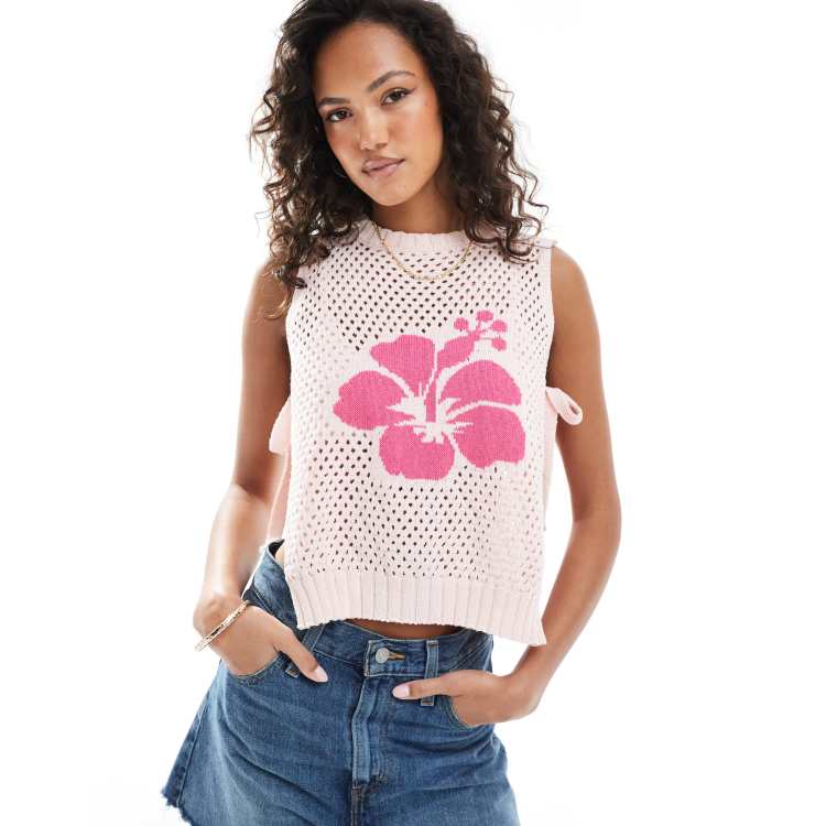 2025SS 新品タグ付 anuke Flower Jacquard Tops 2025SS 新品タグ付 anuke Flower Jacquard Tops