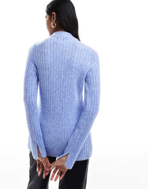 トップス Crew Neck Rib Kint Cardigan ZW243835_ECP_FRONT_34db49c6-