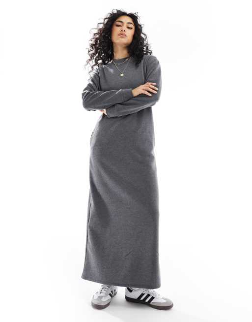 Womens midi best sale sweatshirt dress