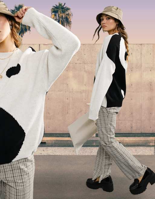 Yin and yang online sweater