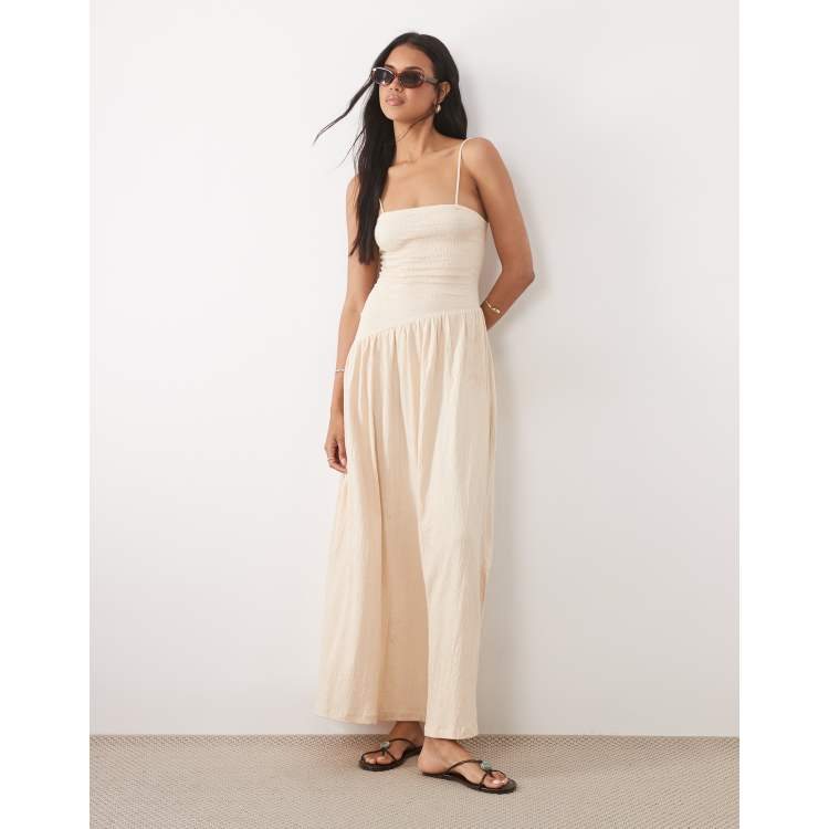 asos design cami wrap midi dress with tie waist ASOS DESIGN cami wrap midi dress with tie waist, Pink