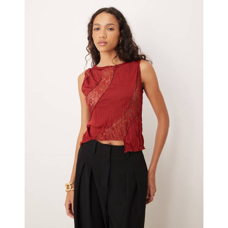 トップス crinkle crinkle crinkle  corset camisole crinkle crinkle crinkle camisole