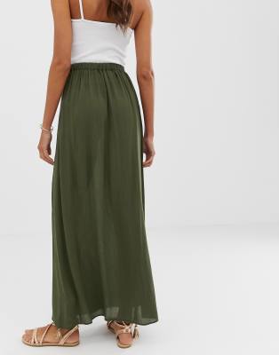 asos maxi skirt