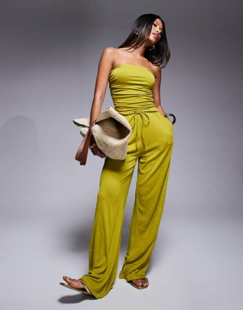 ASOS DESIGN crinkle  MGREEN - view 1