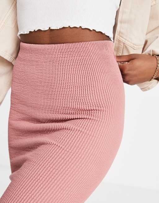 Pencil skirt cheap ruffle hem